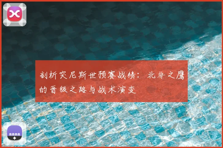 剖析突尼斯世预赛战绩:北非之鹰的晋级之路与战术演变