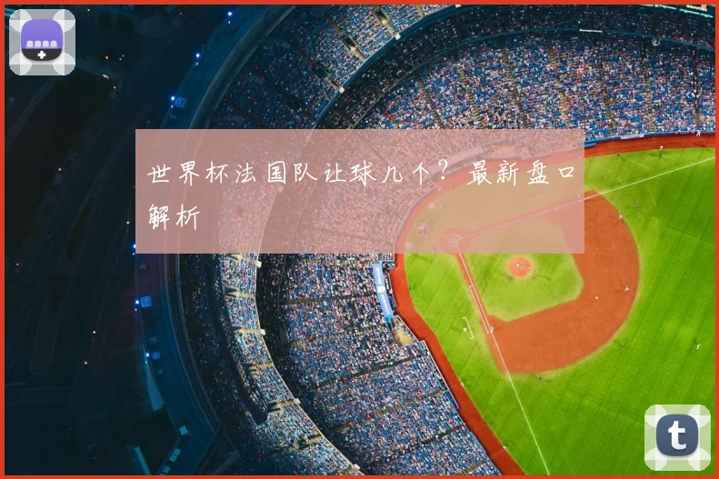 世界杯法国队让球几个?最新盘口解析
